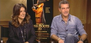 Salma Hayek and Antonio Banderas