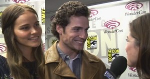 Isabel Lucas and Henry Cavill