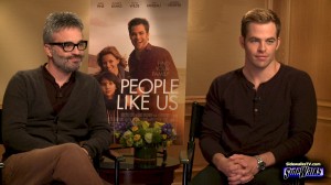 People Like Us: director Alex Kurtzman and Chris Pine