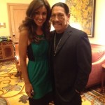 Veronica with Danny Trejo