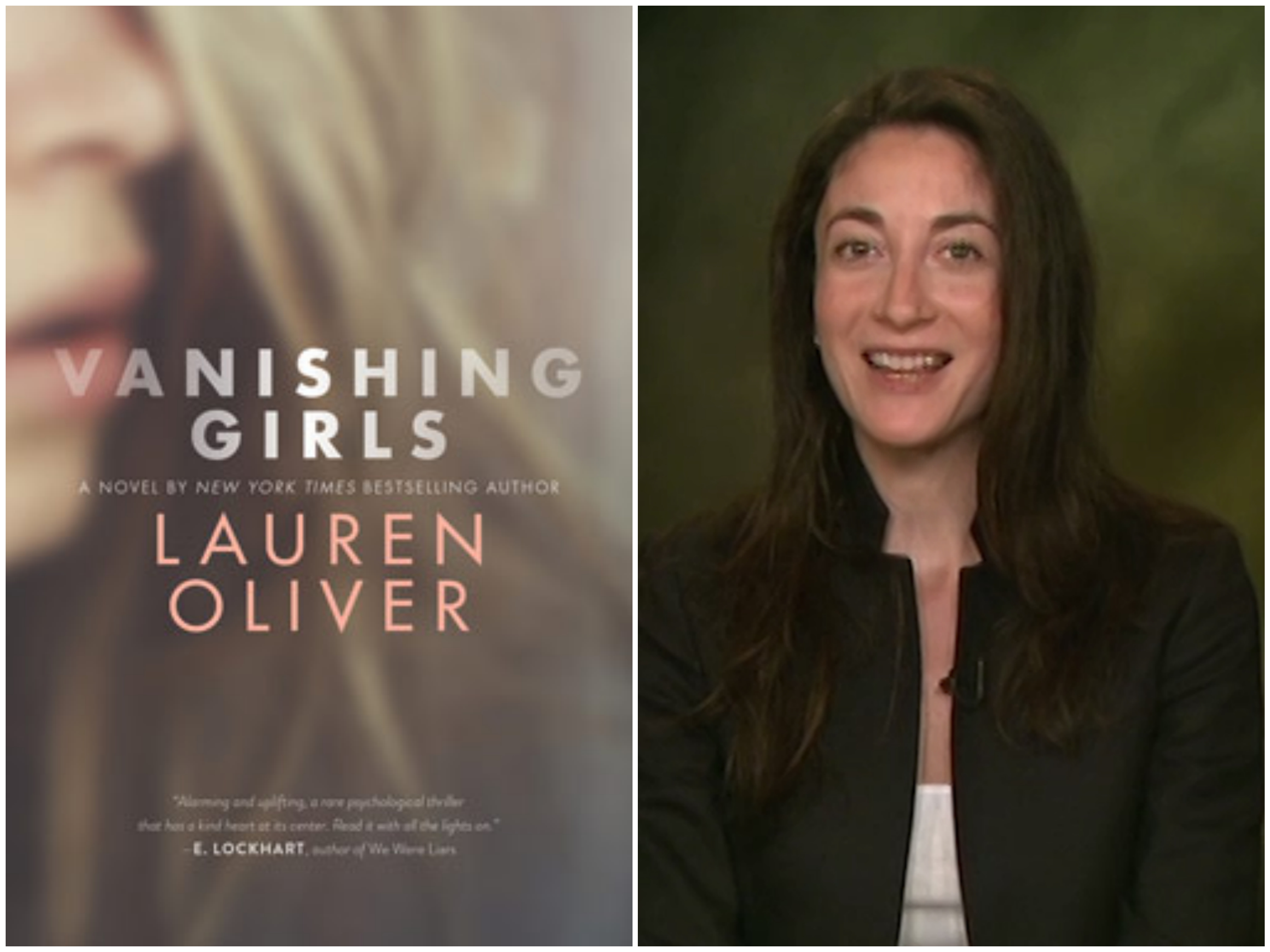 Author Lauren Oliver -Vanishing Girls