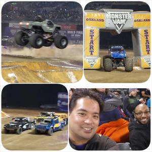 Sidewalks at Monster Jam