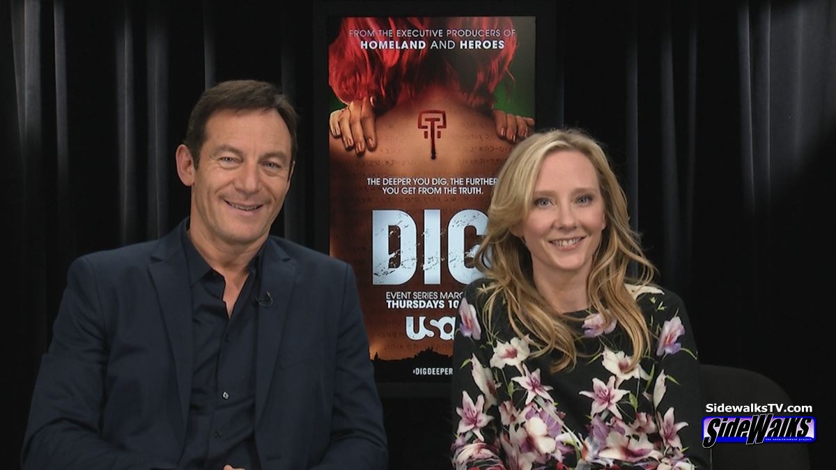 Jason Isaacs & Anne Heche