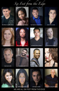 The cast of "Six Feet from the Edge"