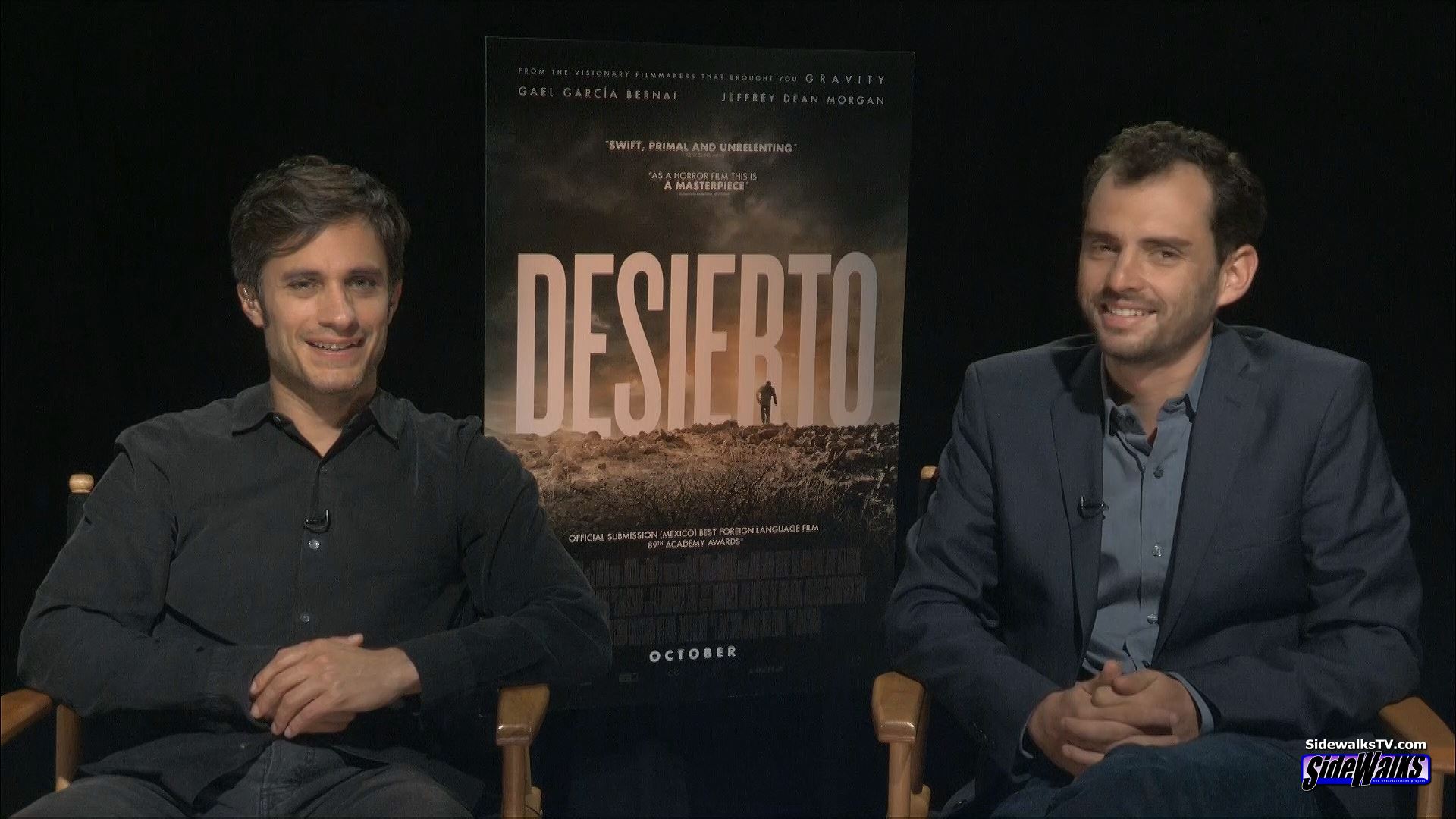 Gael Garcia Bernal and Jonas Cuaron (Desierto)