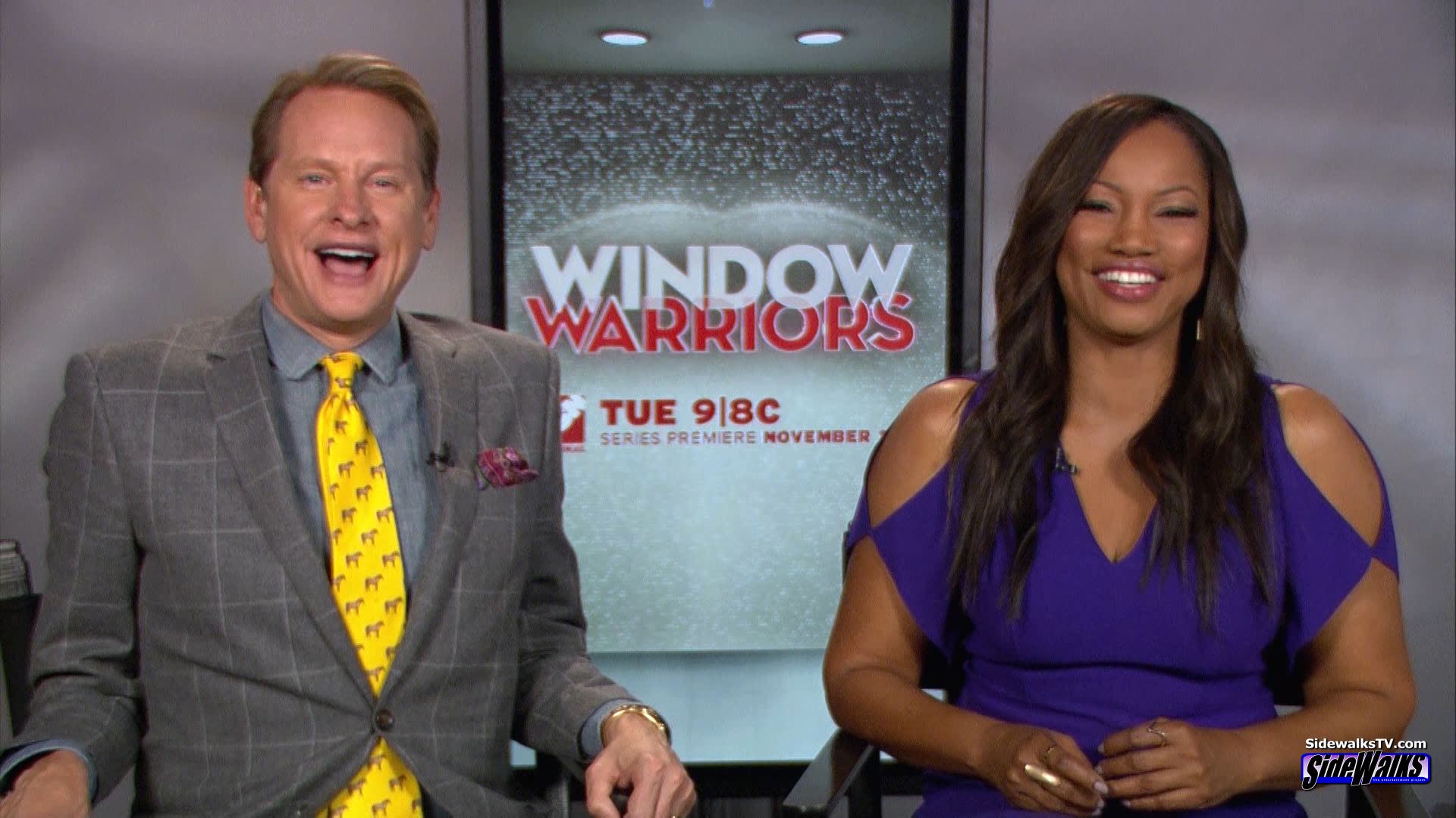 Carson Kressley and Garcelle Beauvais - Window Warriors