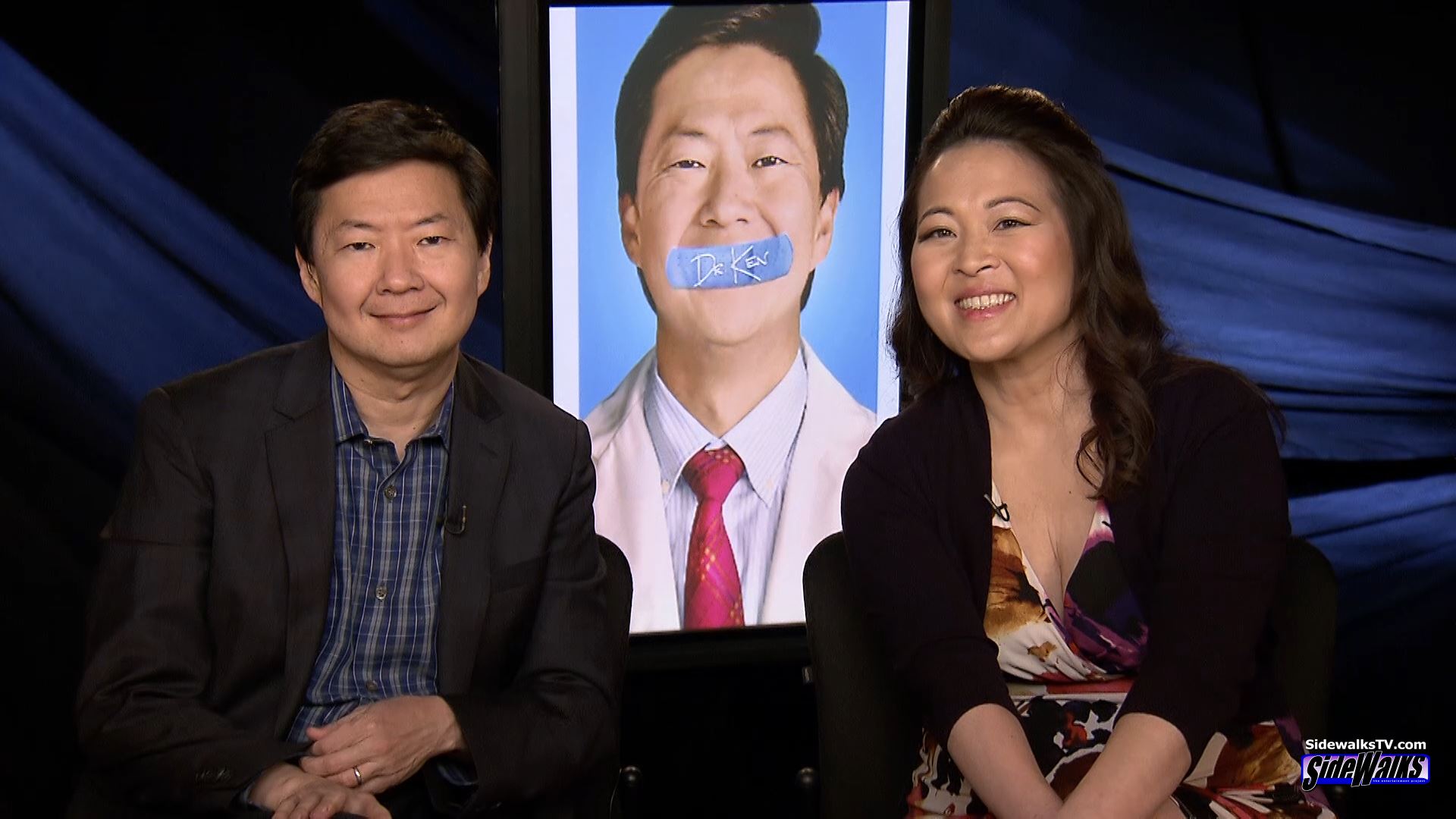 Ken Jeong and Suzy Nakamura