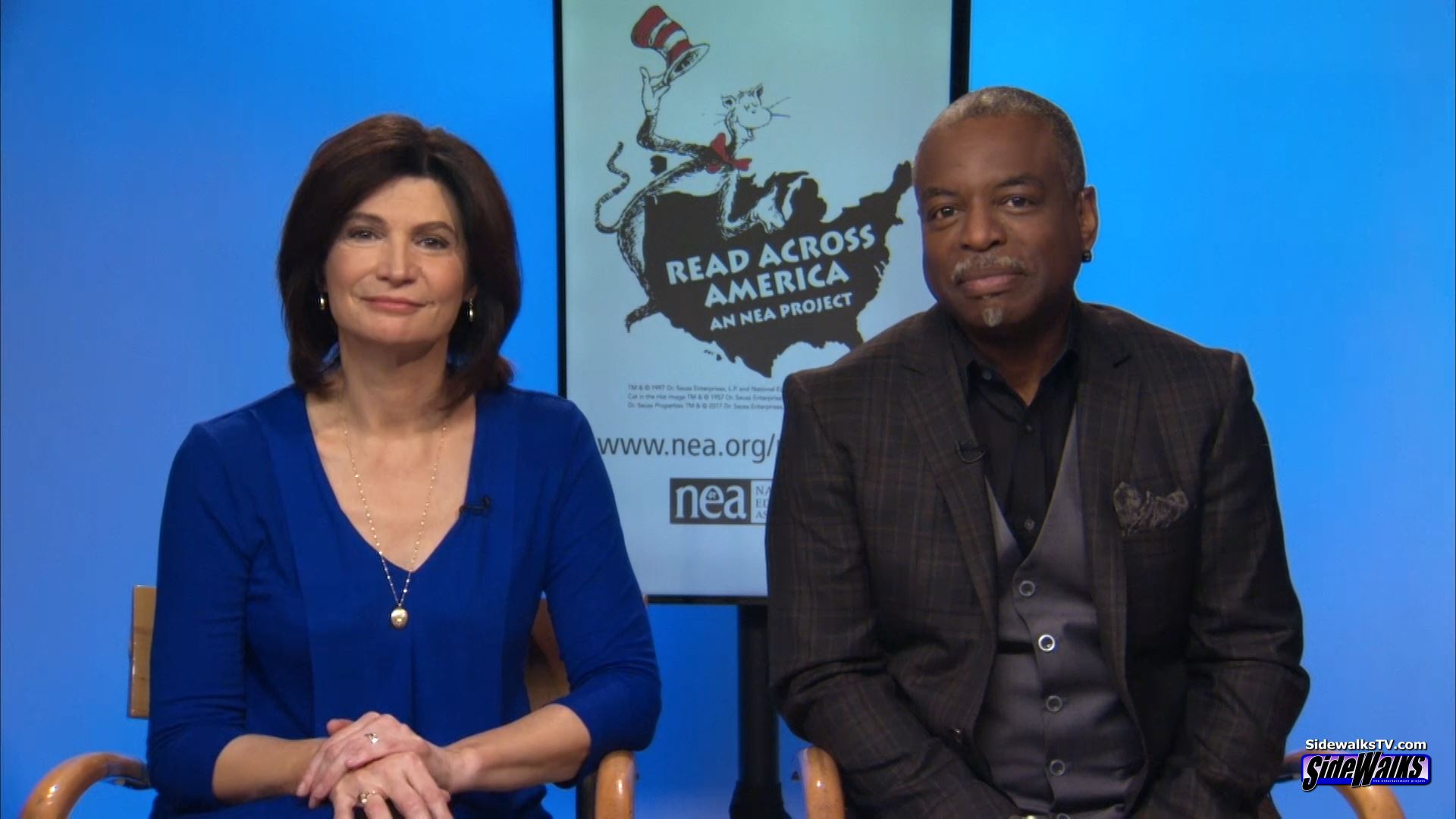 Lily Eskelsen Garcia and LeVar Burton (1)