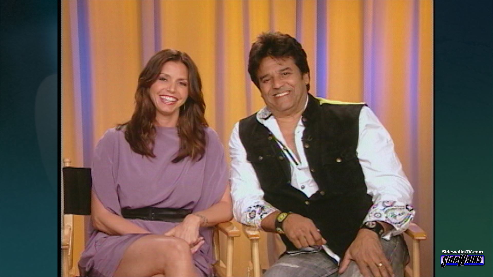 Charisma Carpenter and Erik Estrada