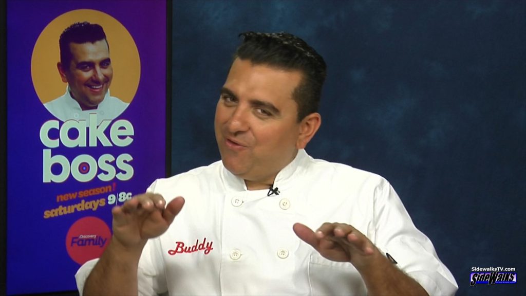 A shot of the baker, Buddy Valastro