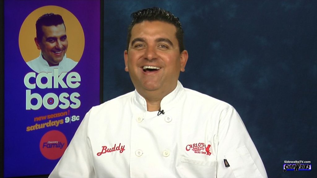 A shot of the baker, Buddy Valastro