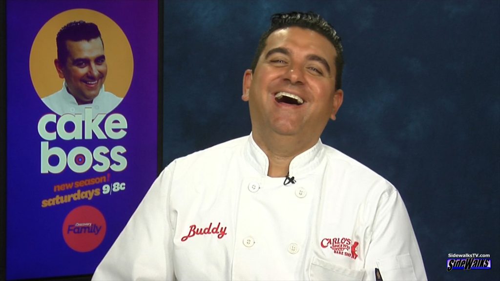 A shot of the baker, Buddy Valastro