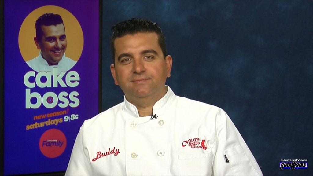 A shot of the baker, Buddy Valastro