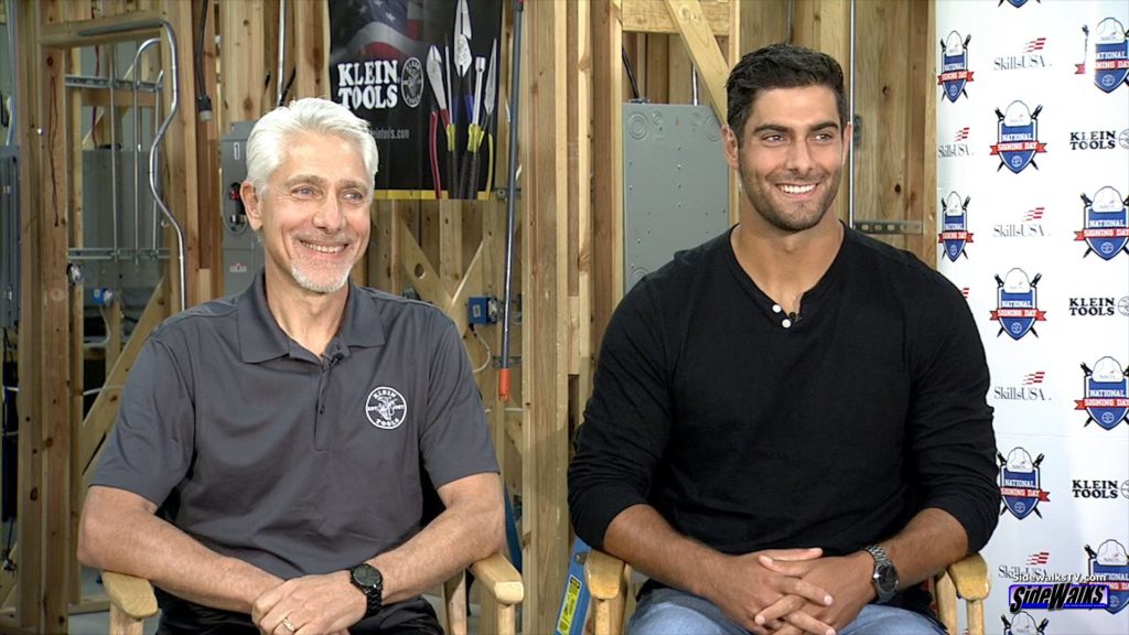 NFL quarterback Jimmy Garoppolo's father taught him to handle bad days