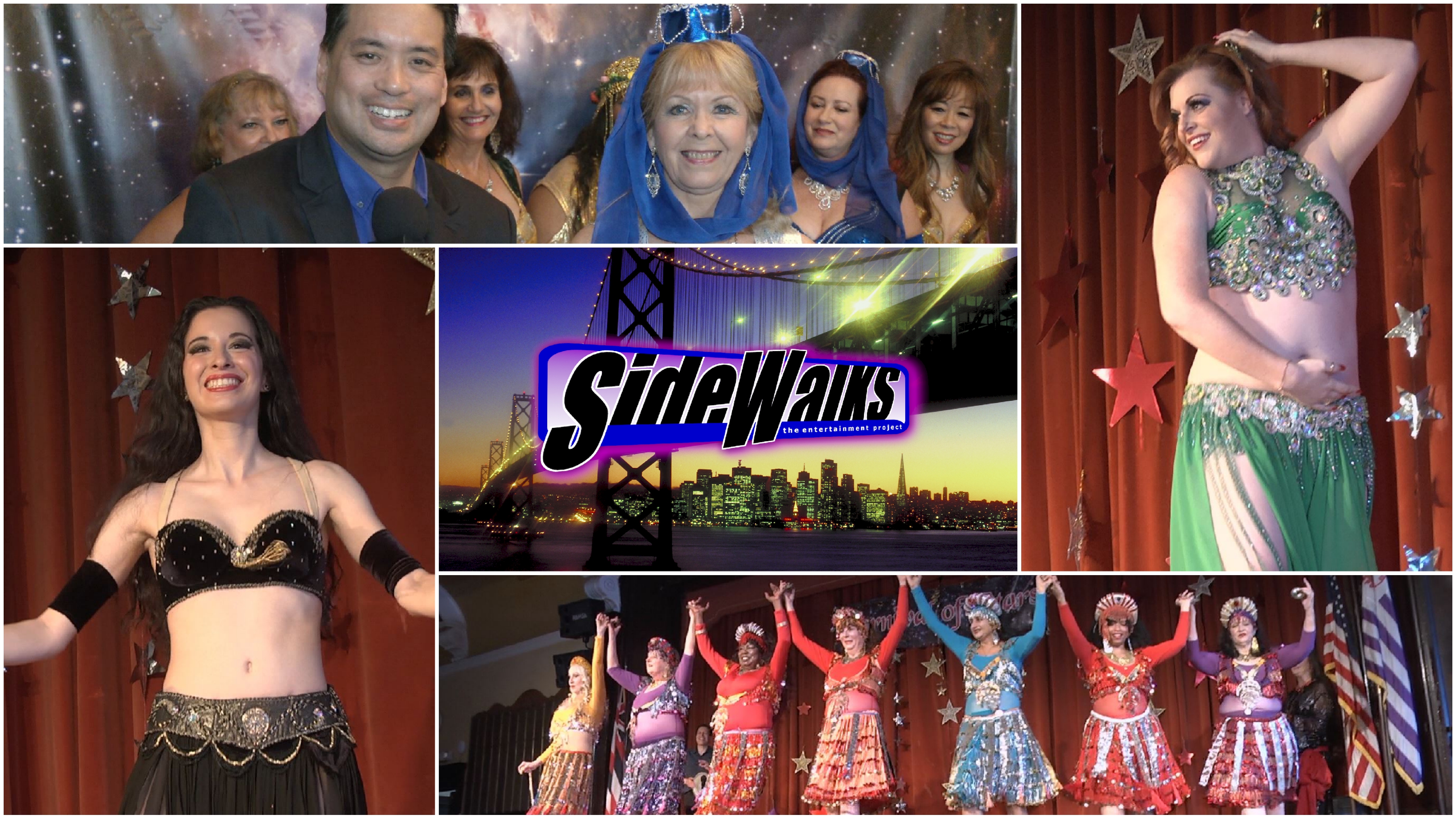 Collage of performers appearing in the episode