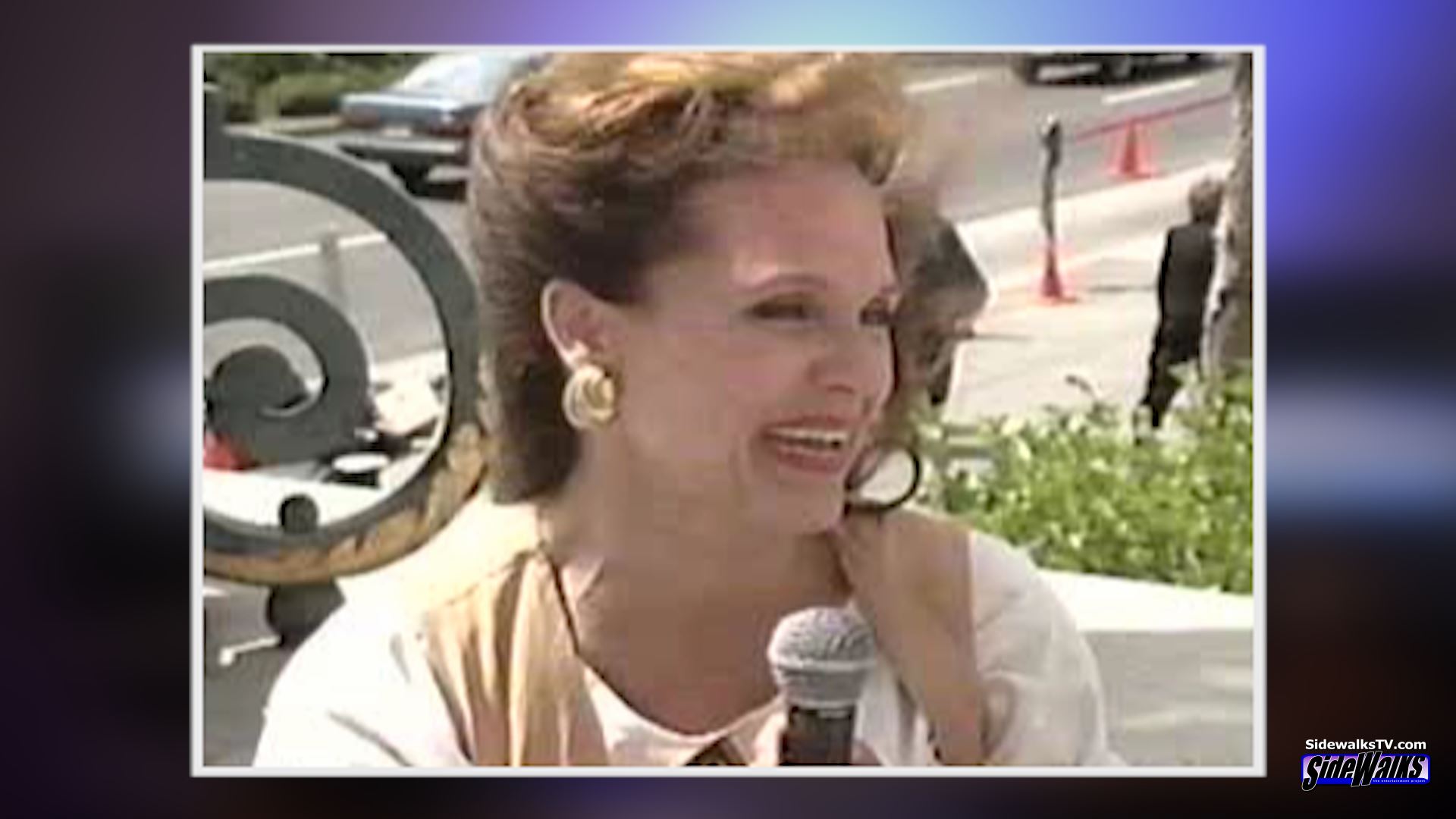 Screen shot from our interview with Valerie Harper