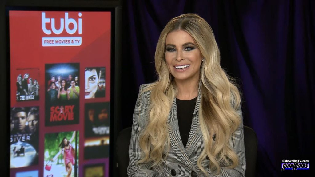 The lovely Carmen Electra appears on our show