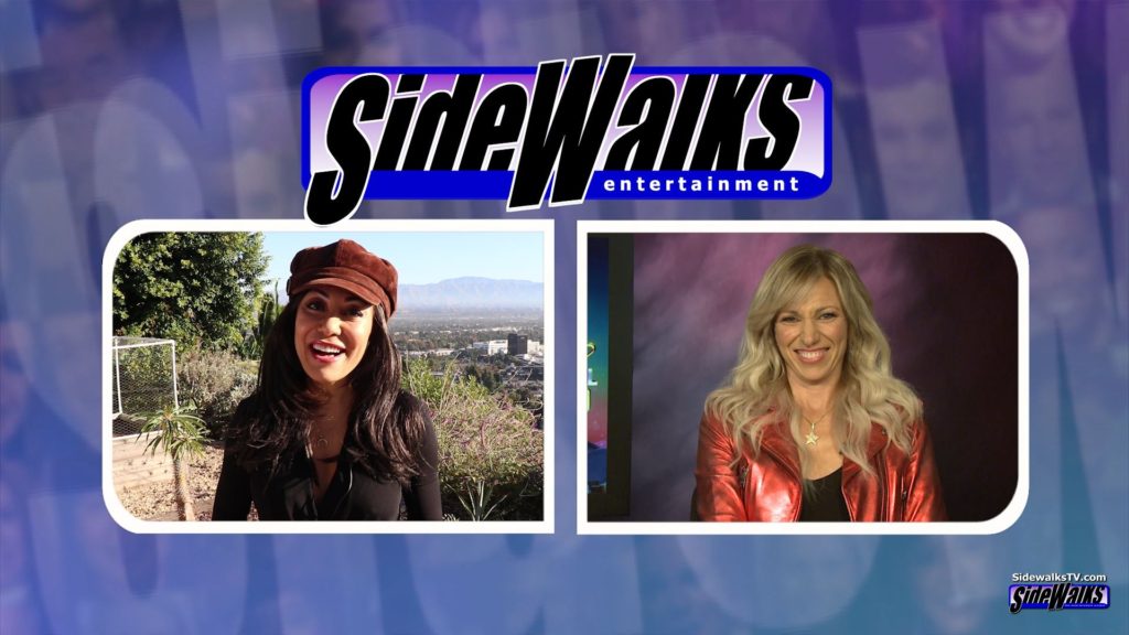 Host Sonia Lowe interviews Debbie Gibson