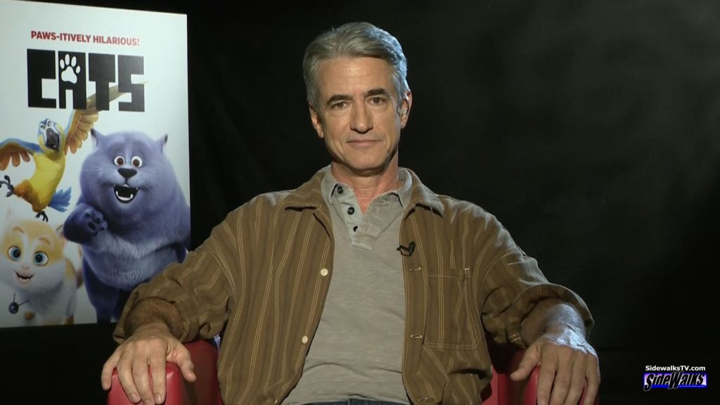 Dermot Mulroney during our interview