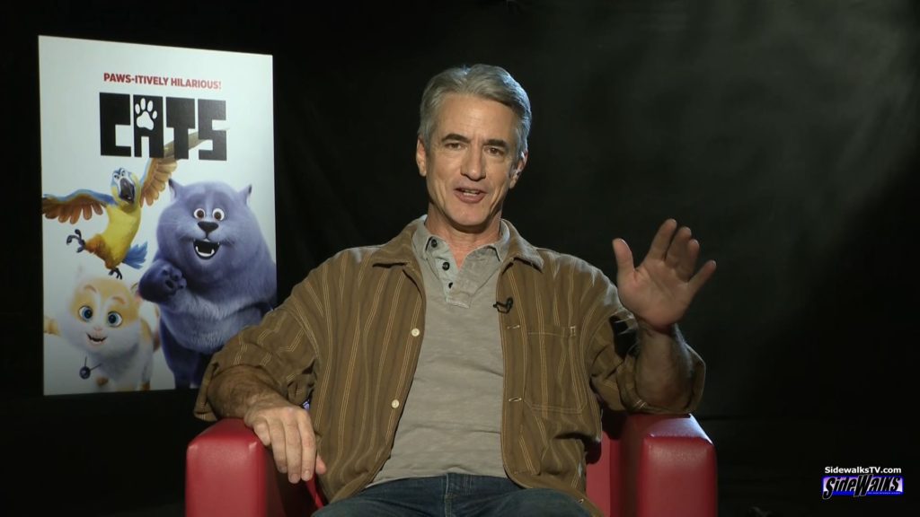 Dermot Mulroney during our interview