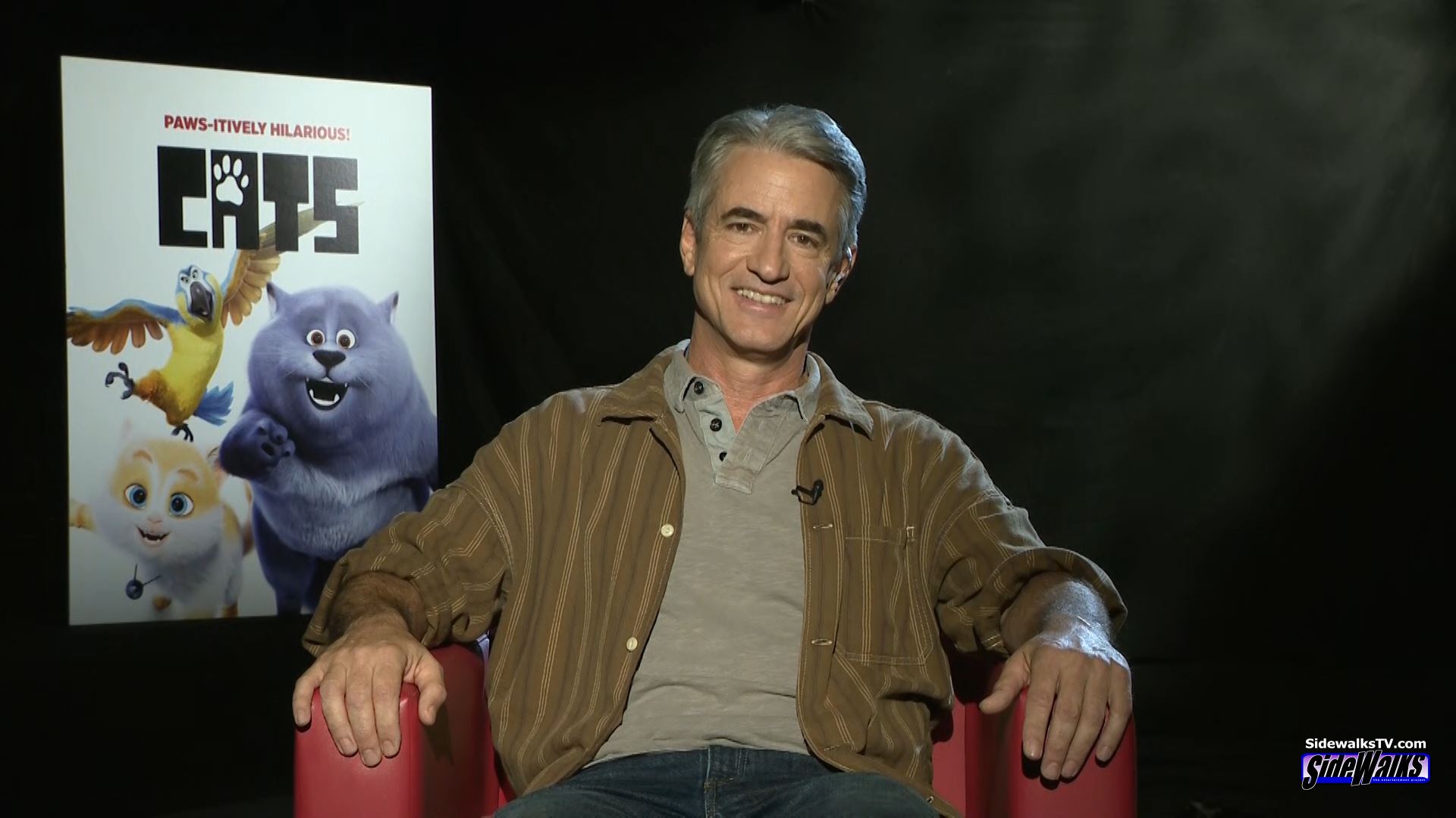 Dermot Mulroney during our interview