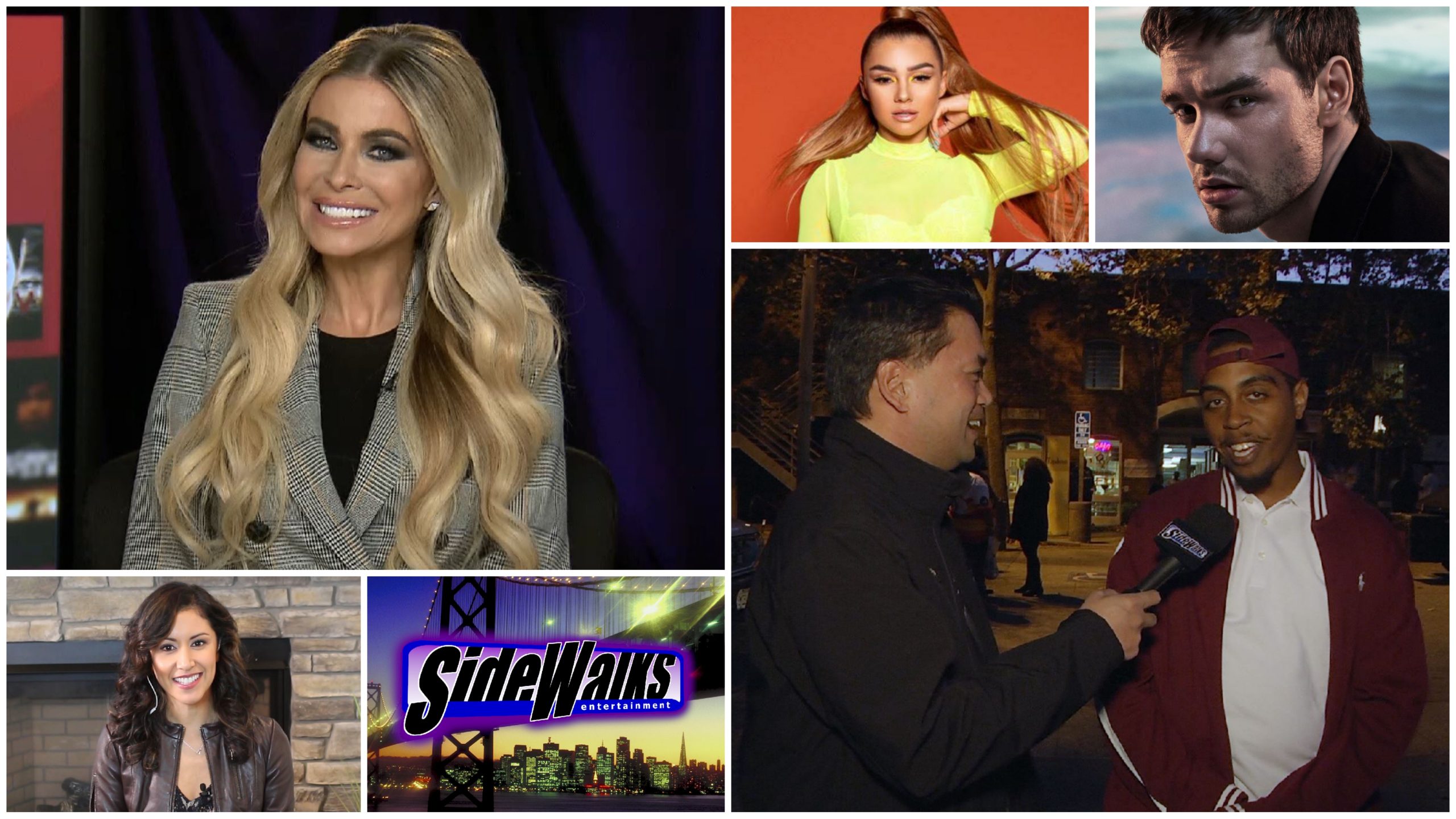 Collage of performers appearing in the episode