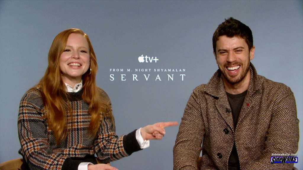 Lauren Ambrose and Toby Kebbell appear on our show to talk Servant