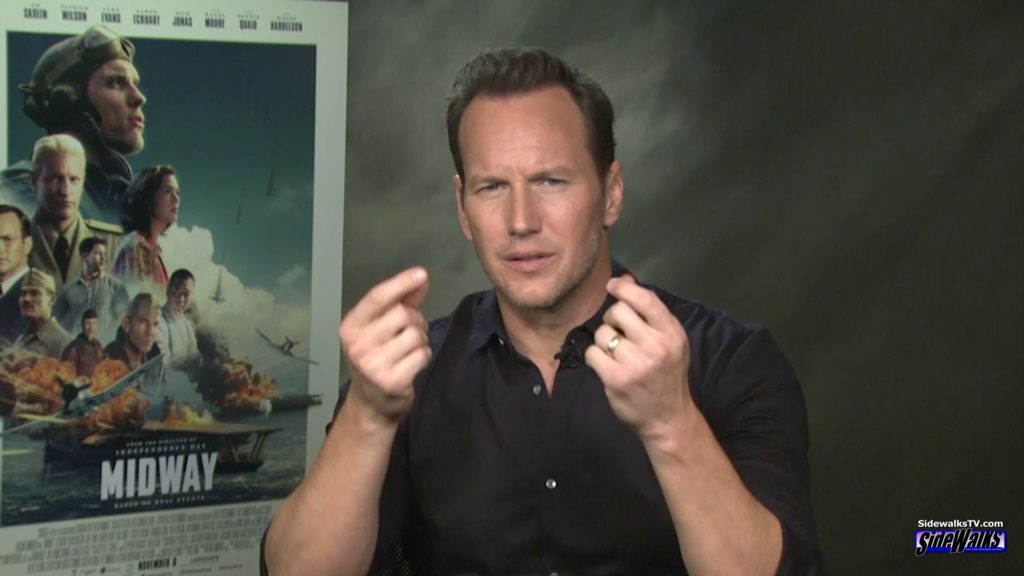 Patrick Wilson appears in our interview