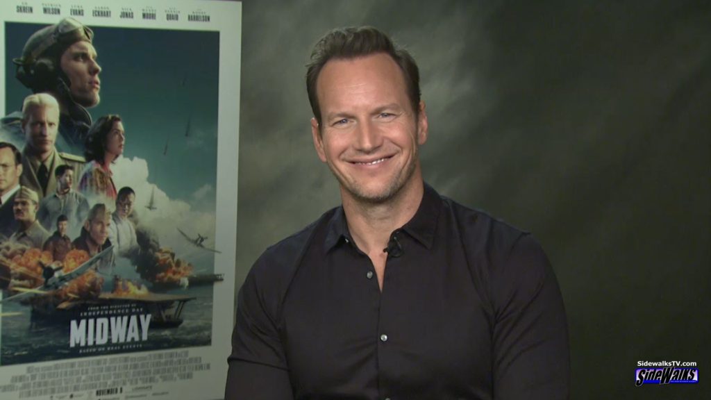 Patrick Wilson appears in our interview