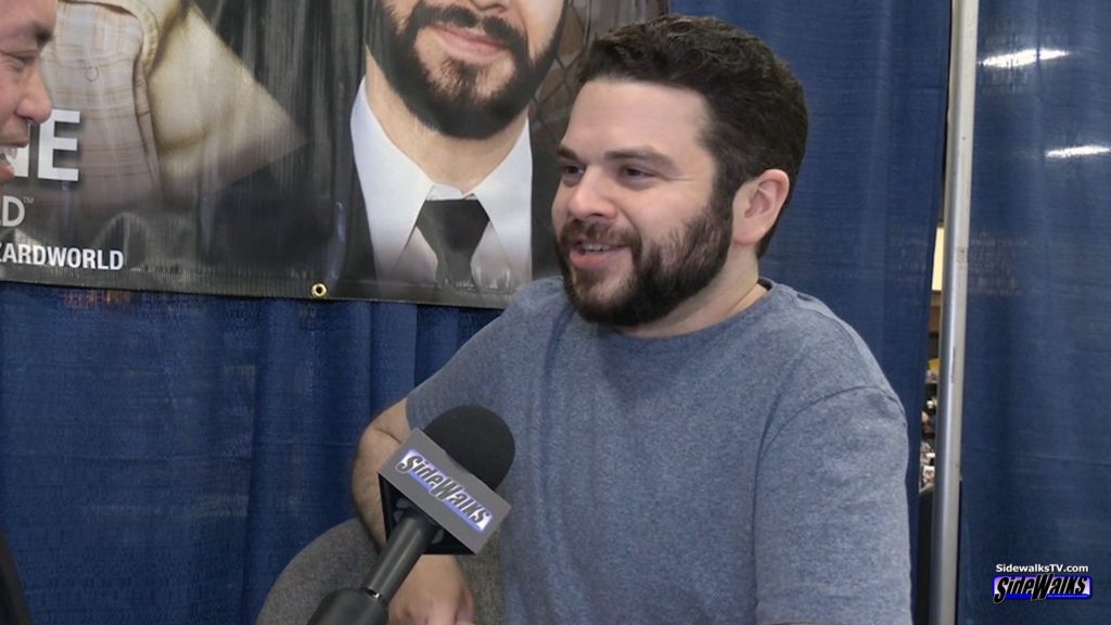 Samm Levine is interviewed at Wizard World