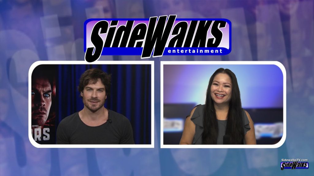Host Lori Rosales interviews Ian Somerhalder about V Wars.