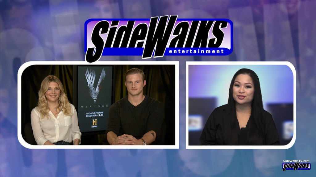 Lori Rosales talks to Katheryn Winnick and Alexander Ludwig