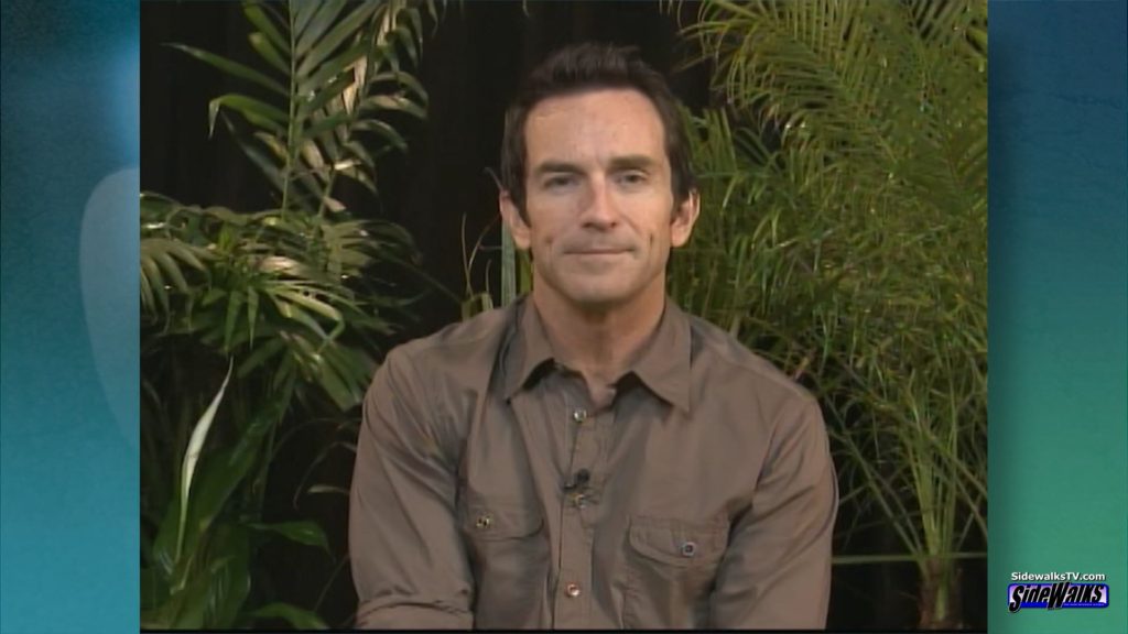 Single shot of Jeff Probst during our interview in 2010