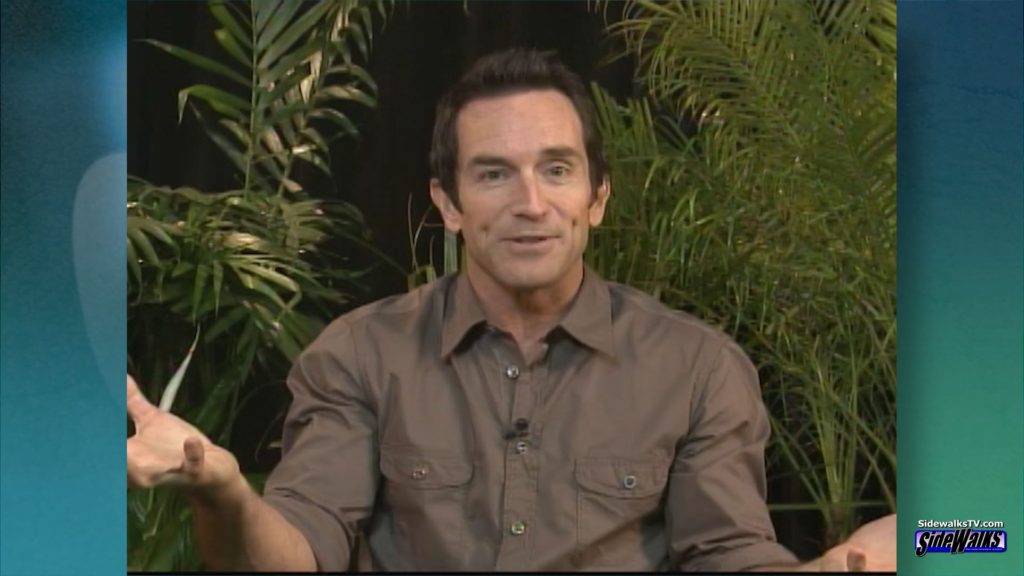 Single shot of Jeff Probst during our interview in 2010