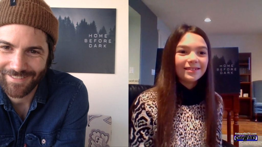 Jim Sturgess and Brooklynn Prince come to SIDEWALKS to about "Home Before Dark"