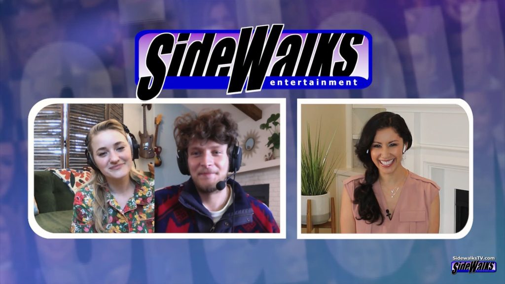 Host Veronica Castro interviews AJ Michalka and Brett Dier