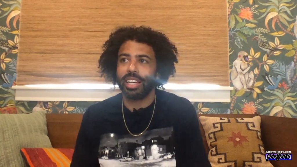 Daveed Diggs in our Sidewalks Entertainment interview