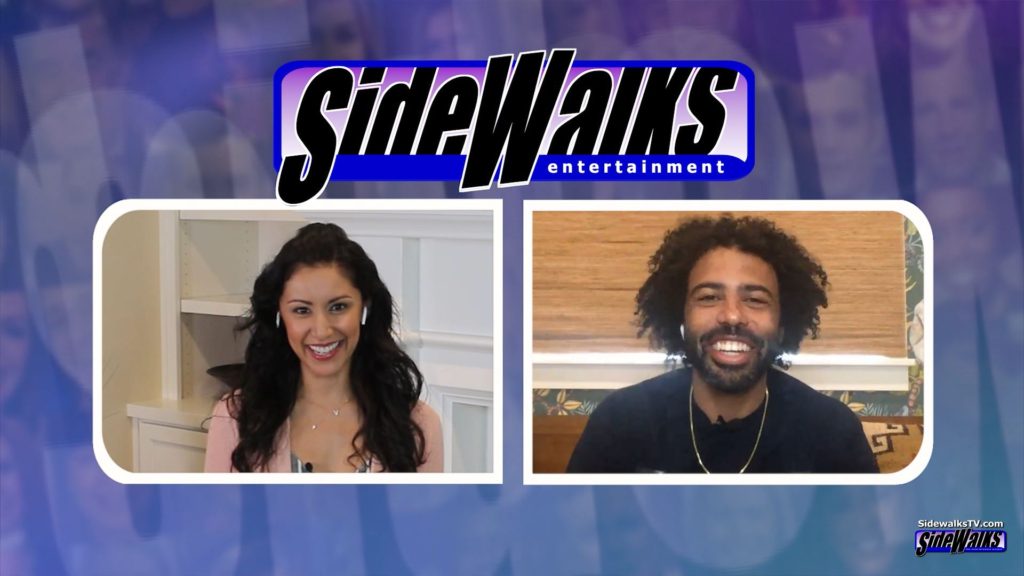 Veronica Castro interviews Daveed Diggs in our Sidewalks Entertainment interview