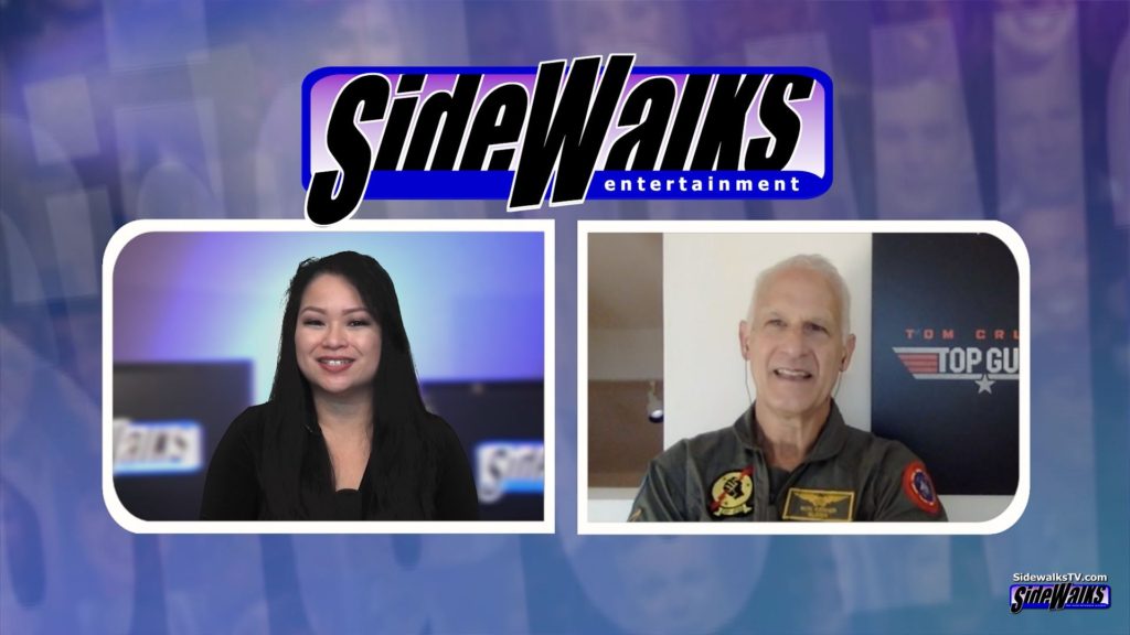 Host Lori Rosales interviews Rick Rossovich in our Sidewalks Entertainment interview