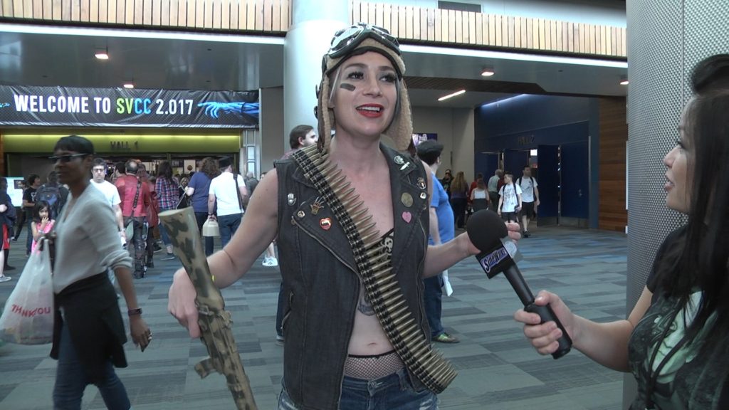 Cosplayer Tank Girl