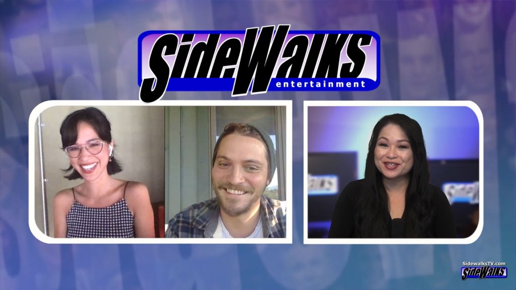 SIDEWALKS host Lori Rosales interviews Kelsey Asbille and Luke Grimes of "Yellowstone"