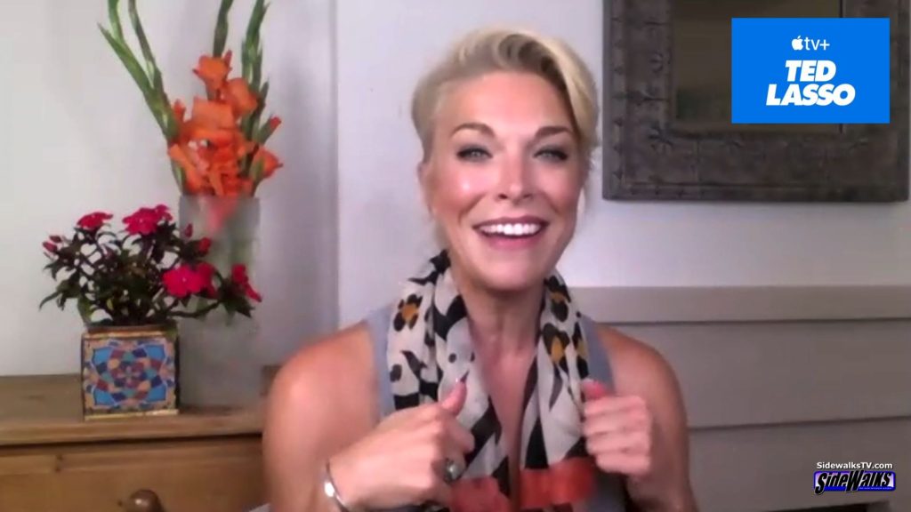 An excited Hannah Waddingham talks about Ted Lasso