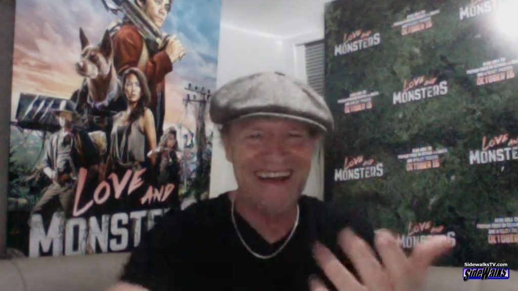 Michael Rooker laughing