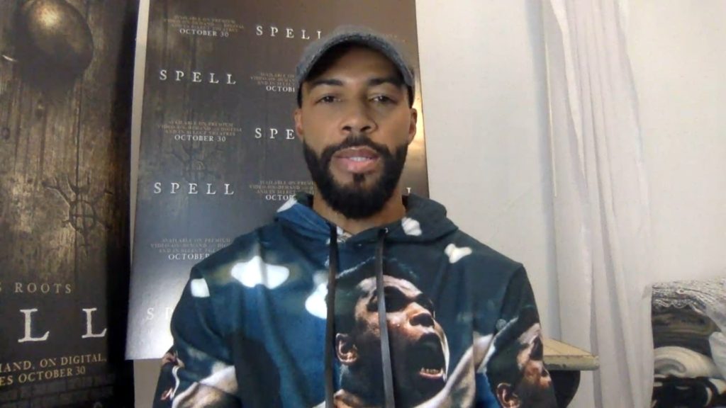 Another Omari Hardwick closeup