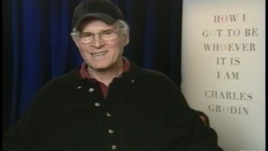 Smiling Charles Grodin in 2009