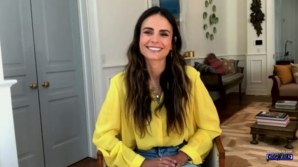 Jordana Brewster smiling during our interview