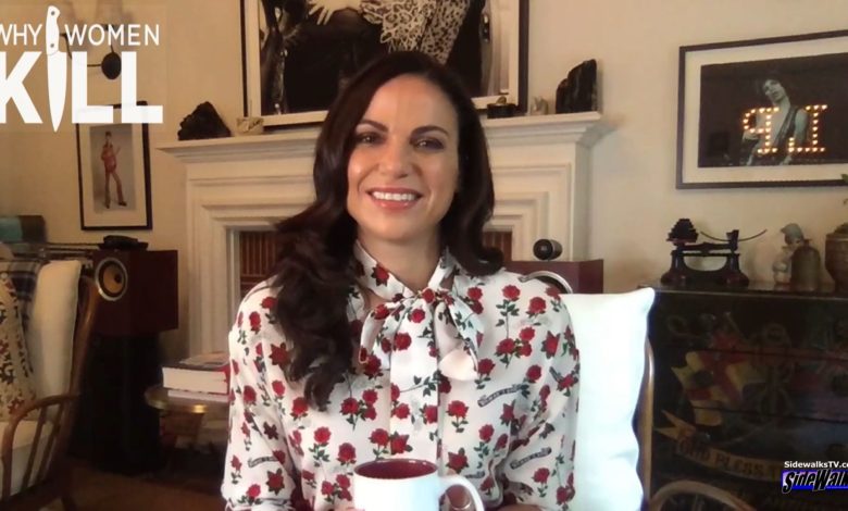 Lana Parrilla smiling