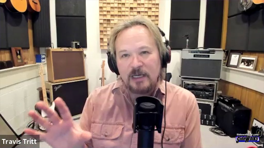 Travis Tritt in a single shot