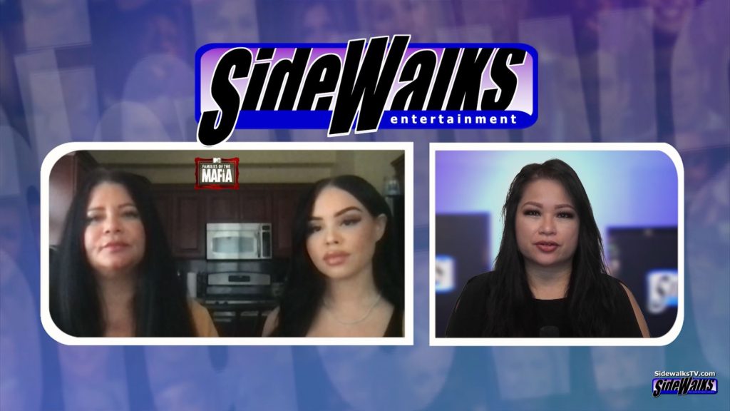 Host Lori Rosales interviews Karen Gravano and Karina Seabrook