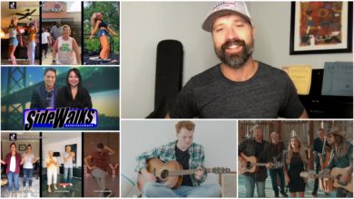 Collage of performers appearing in the episode